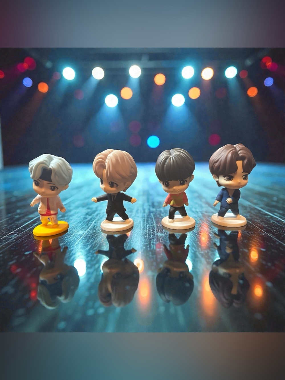 Demon Hunter Miniature Pop Star Figure Set - Multicolor Kids Toys